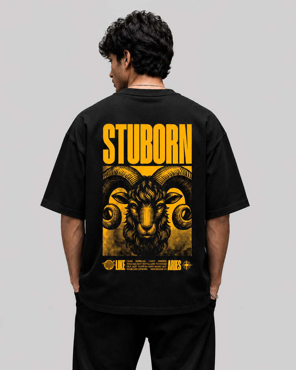 Stuborn Preminum Oversized T-Shirt