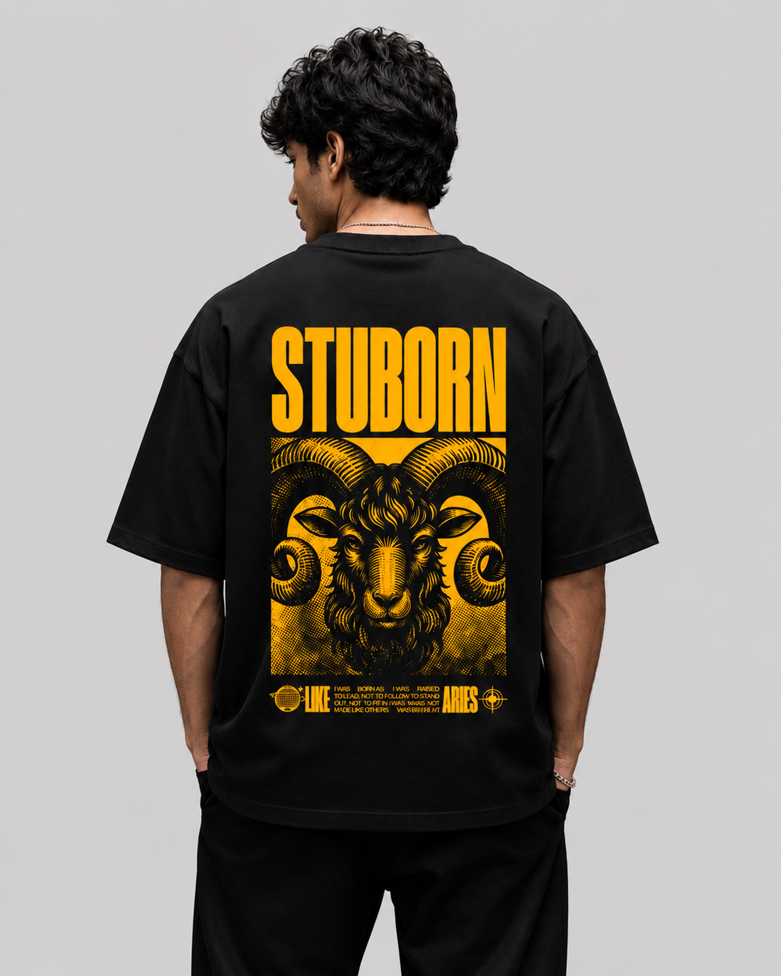 Stuborn Preminum Oversized T-Shirt