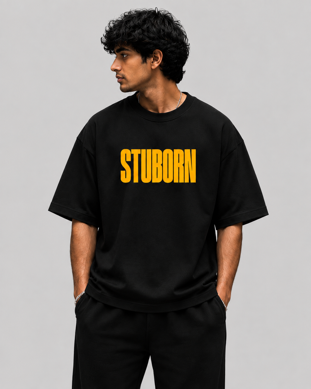 Stuborn Preminum Oversized T-Shirt