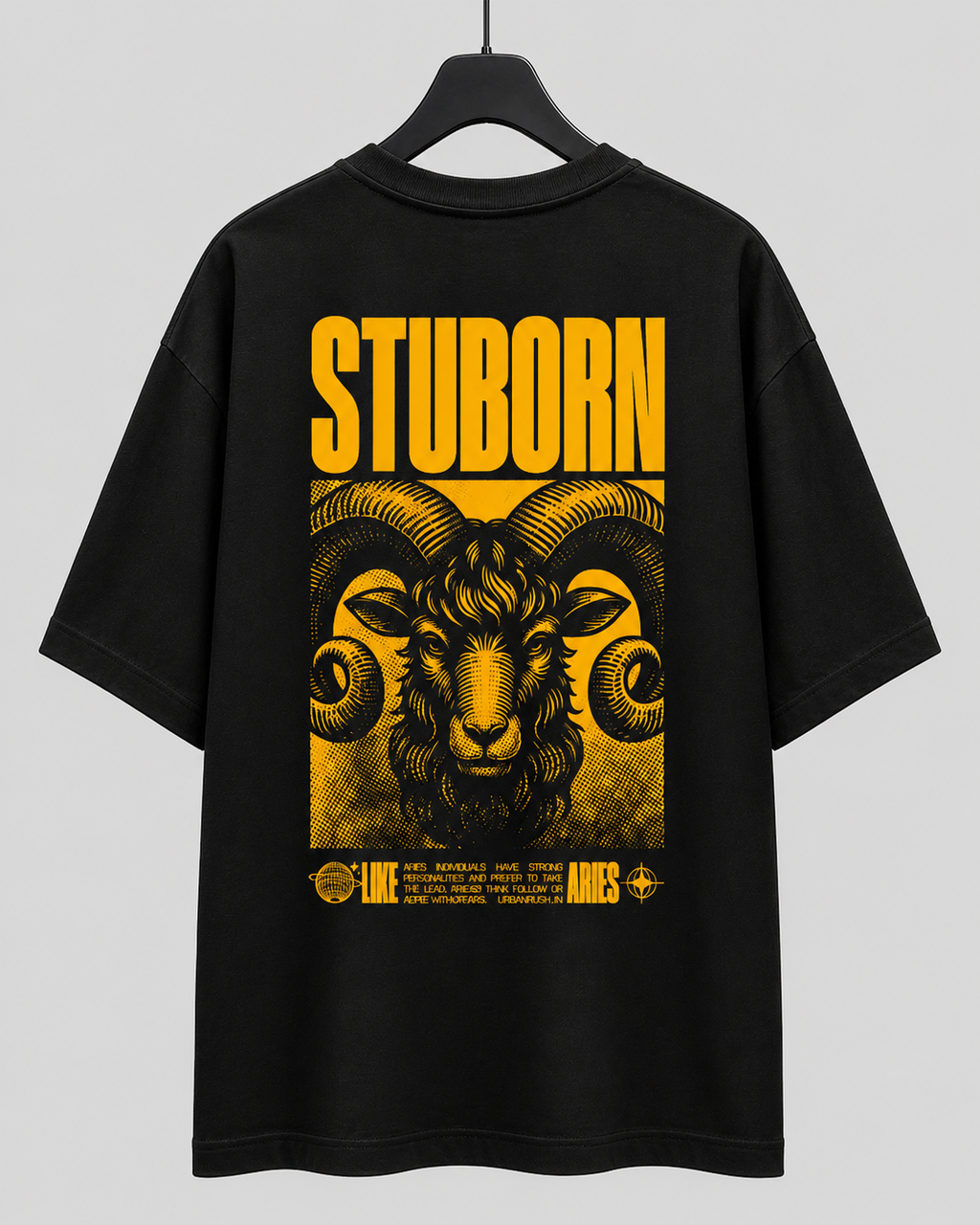 Stuborn Preminum Oversized T-Shirt