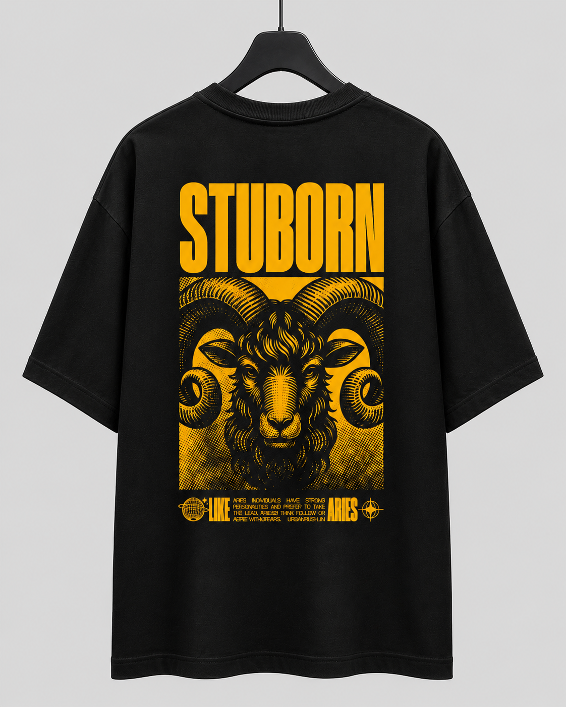 Stuborn Preminum Oversized T-Shirt