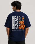 Bear Design Oversized T-Shirt
