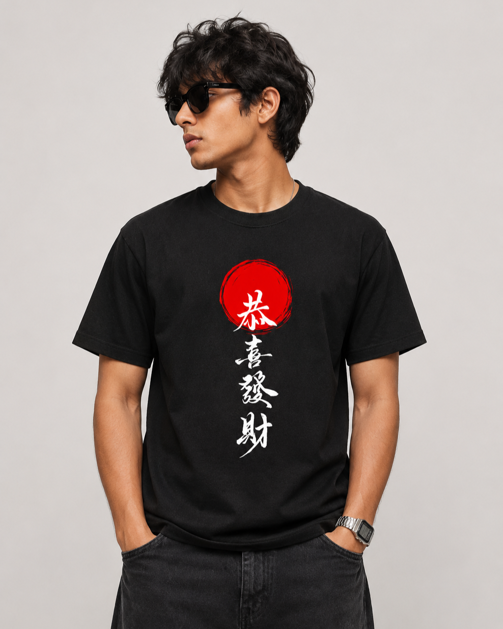Men's Regular Fit Round Neck T-Shirt