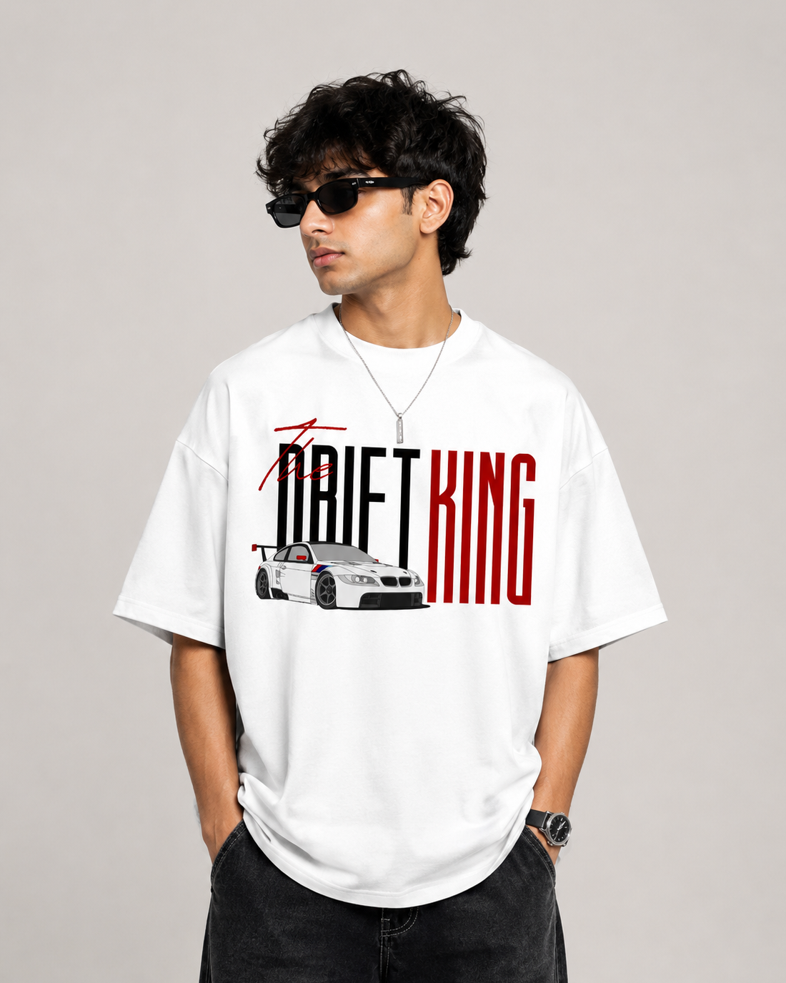 Bmw Drift King Oversized T-Shirt