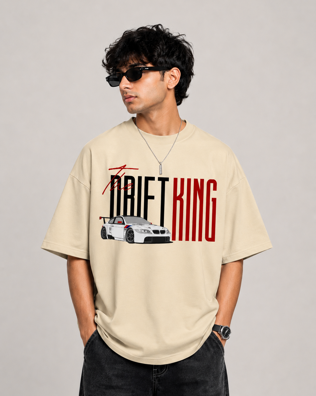 Bmw Drift King Oversized T-Shirt