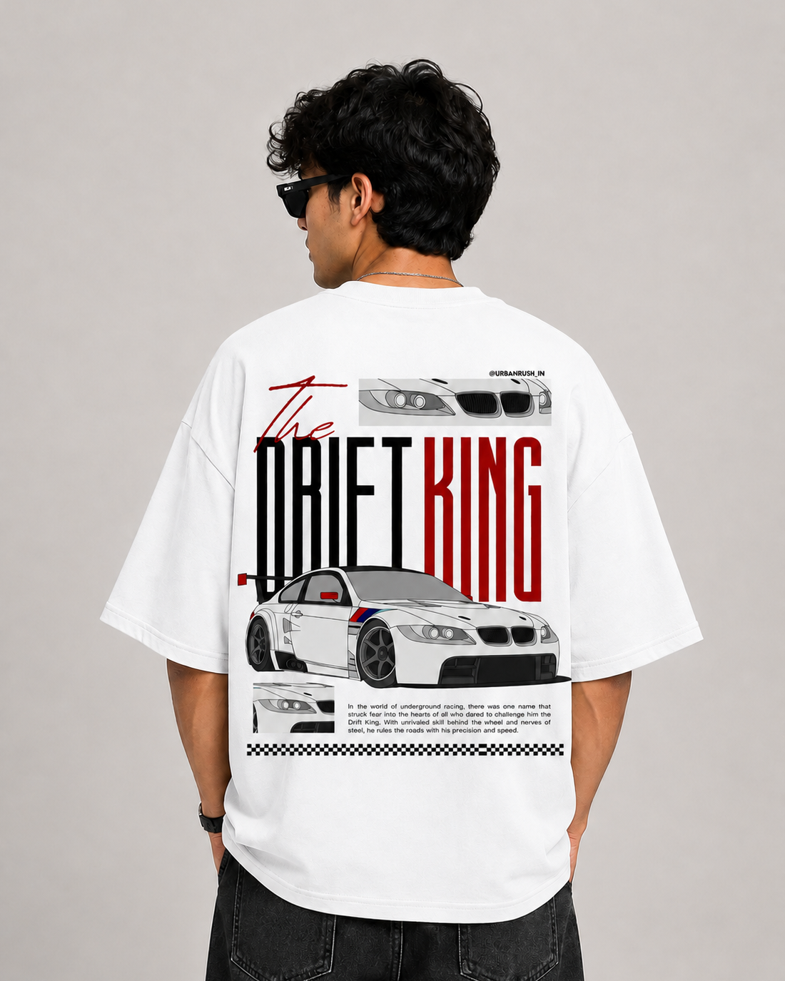 Bmw Drift King Oversized T-Shirt