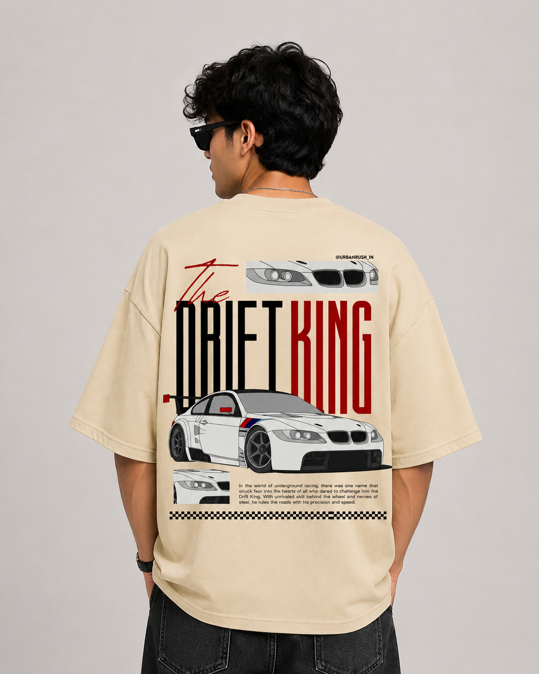 Bmw Drift King Oversized T-Shirt