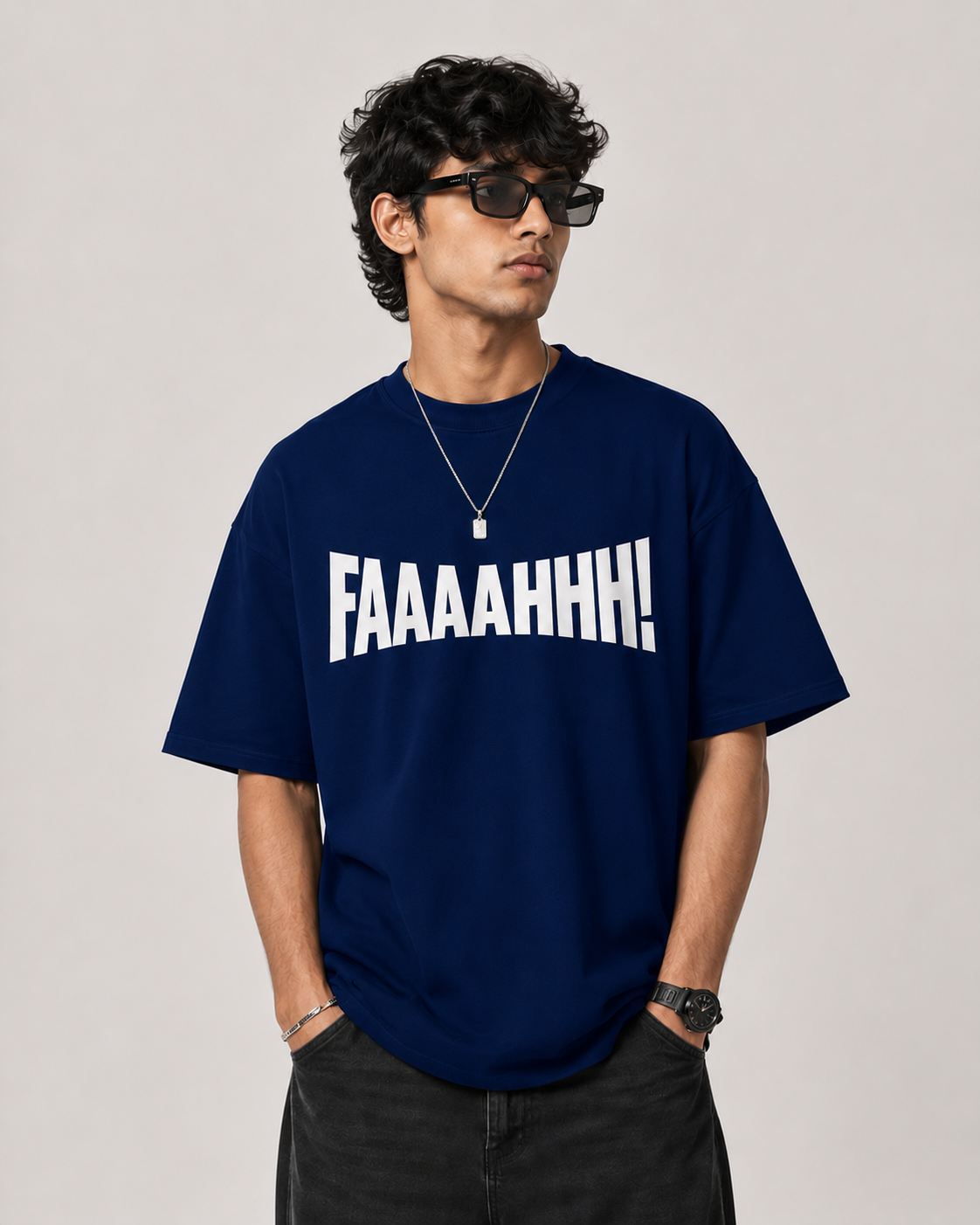 FAAAAHHH! Oversized T-Shirt Design