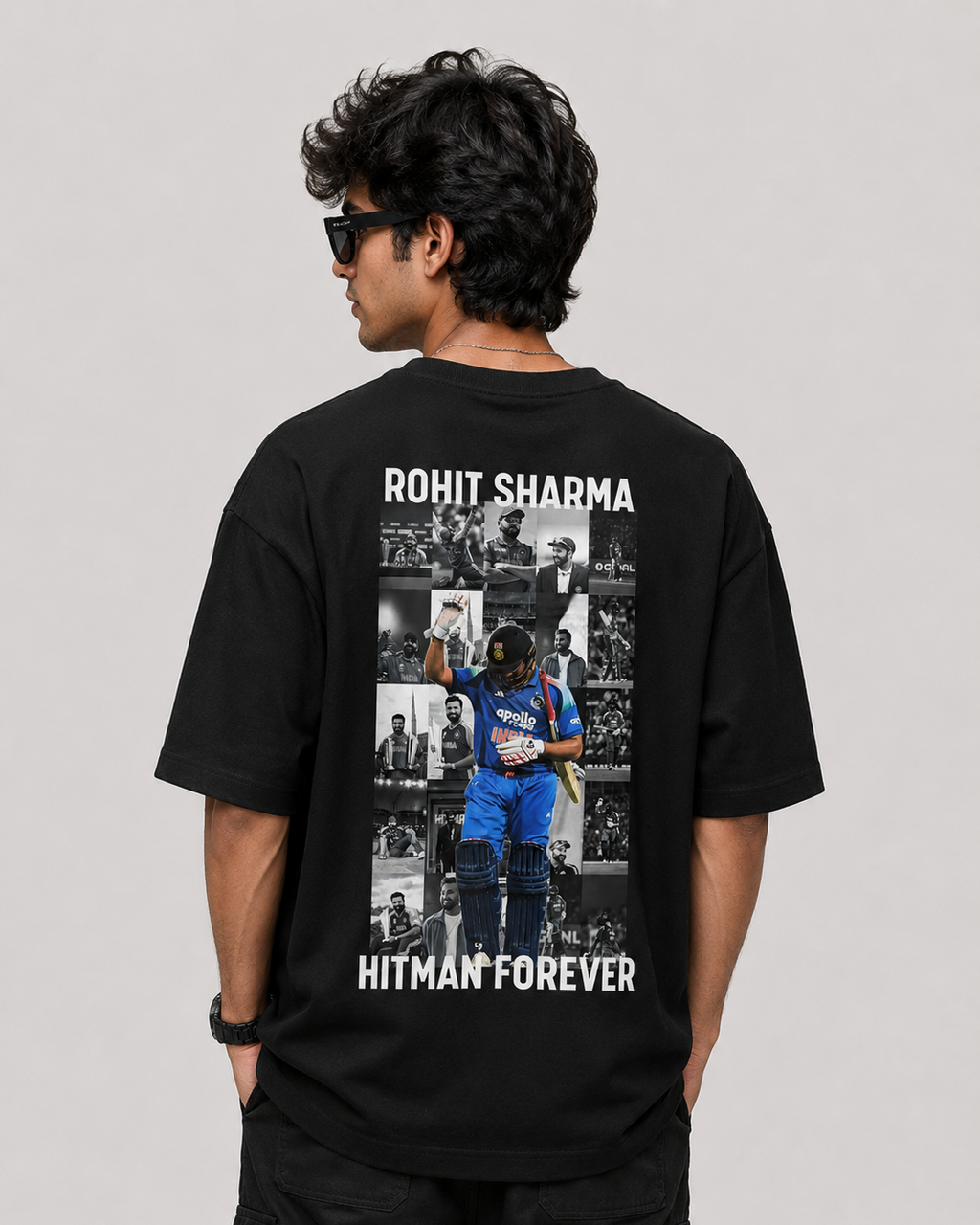 Rohit Sharma Preminum Oversized T-Shirt