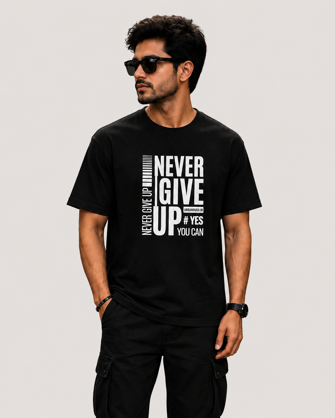 Pack Of 2 Men's Daily Wear T-Shirt